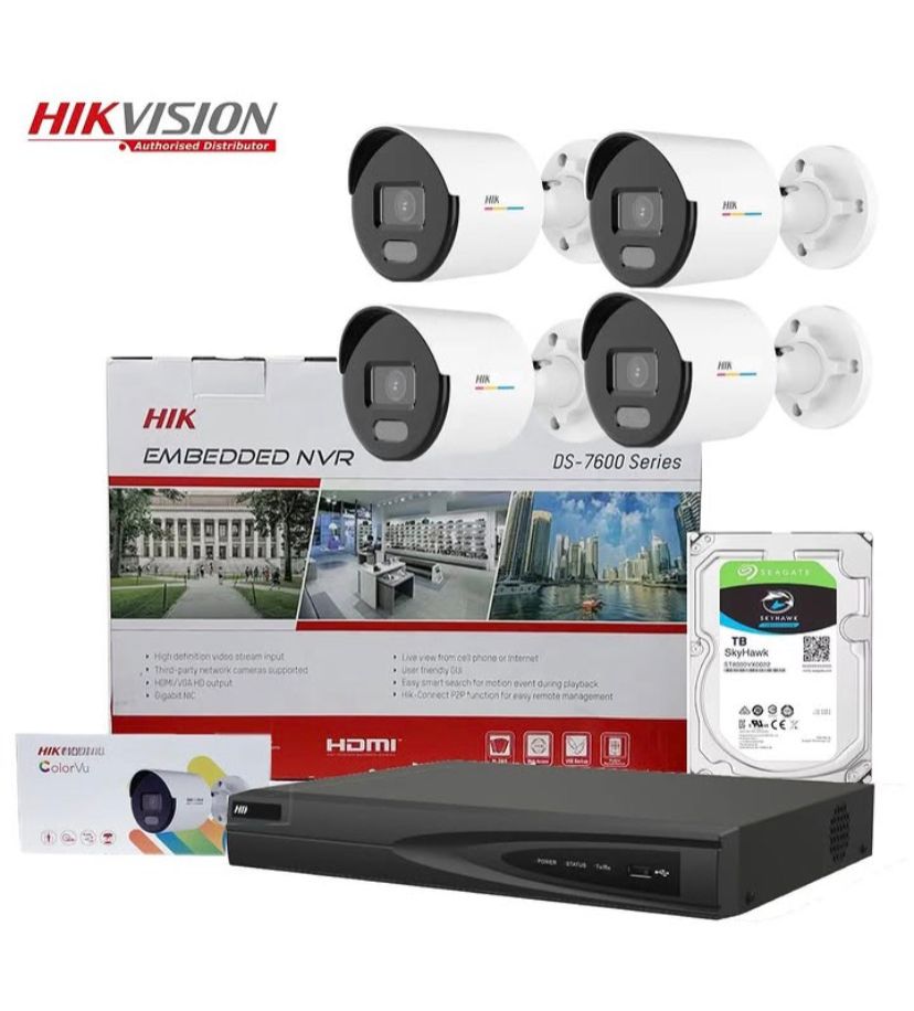 Paquete NVR Hikvision